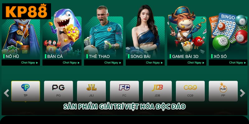 Sản phẩm giải trí Việt hóa độc đáo