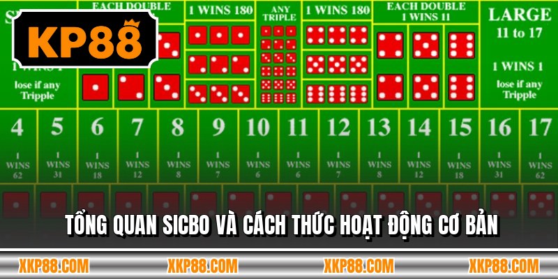 Tổng quan sicbo và cách thức hoạt động cơ bản